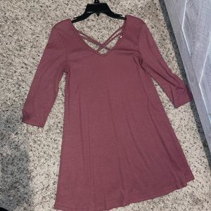 Mauve women’s dress